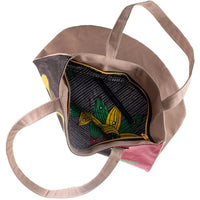 The Painted Ladies Tote No.10 - Lining & Zipper