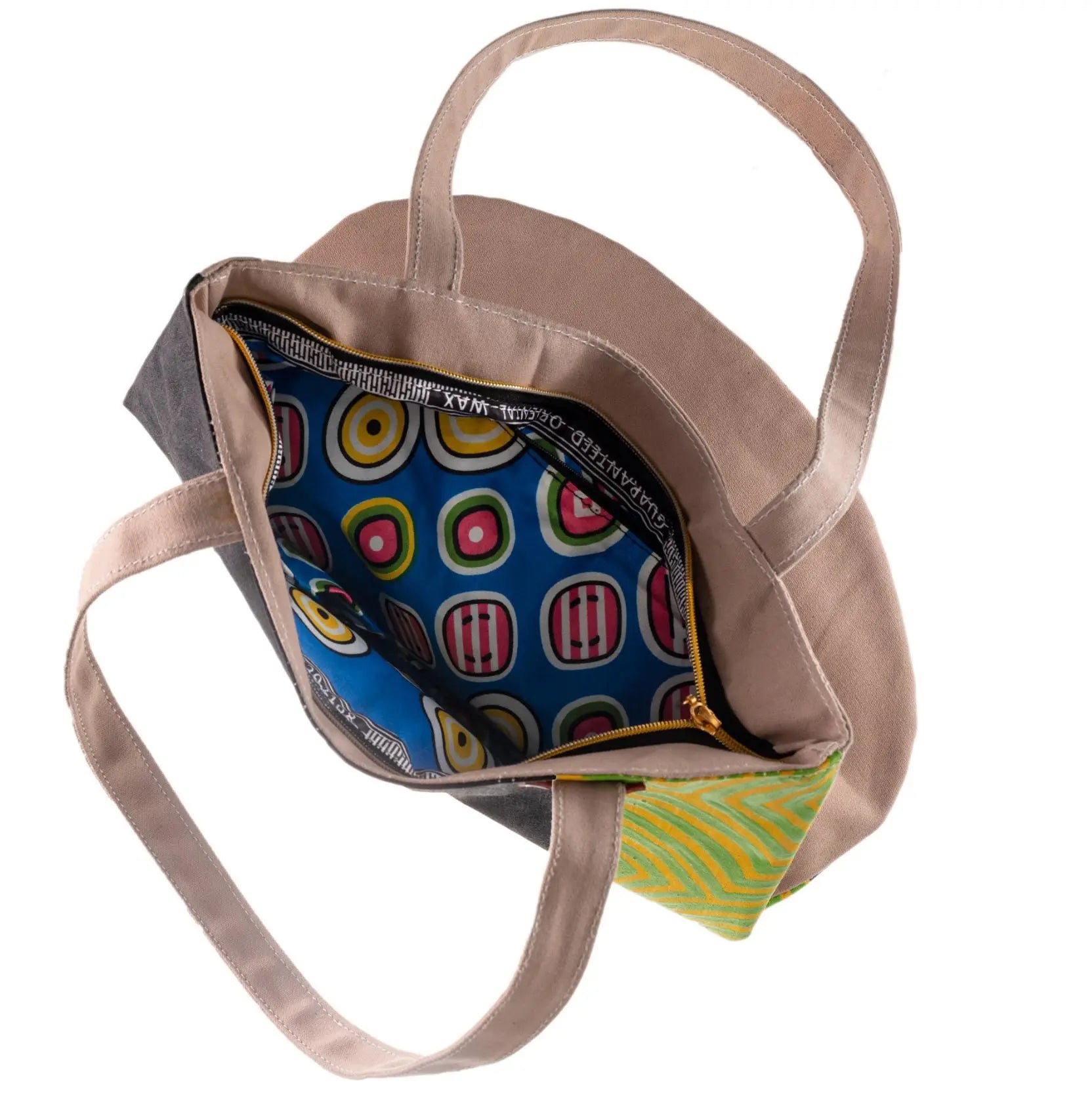 The Painted Ladies Tote No.11 - Lining & Zipper