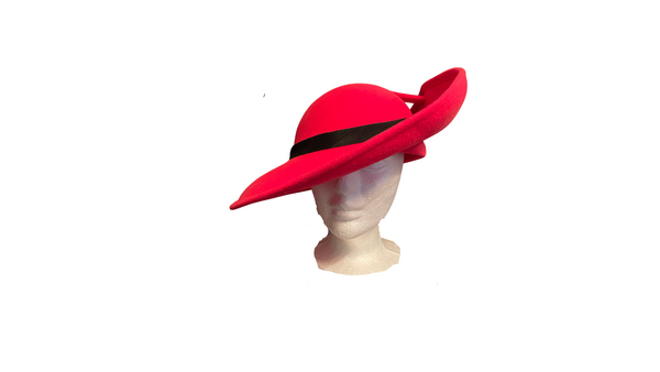 Vintage…KURT JR. BY TOM HANN..Elegant Two-Tone Women\'s Hat Kurt Jr by Tom Hann Hat main image 4